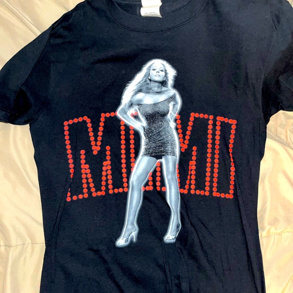 Mariah Carey ‘MIMI’ Lights Tour Pose Black Tee